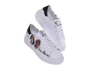 SNEAKERS GIO+ BIANCO FARFALLA - immagine 3