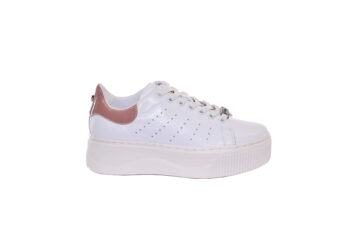 Sneakers Cult bianca e rosa